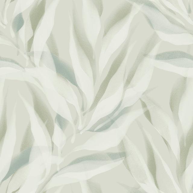 Galerie Karuna Branched Leaves All-over Blue Wallpaper KRA76