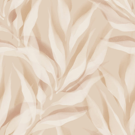 Galerie Karuna Branched Leaves All-over Orange Wallpaper KRA