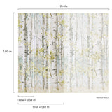 Galerie Orom II Trees all-over Multi-colored Mural A77301