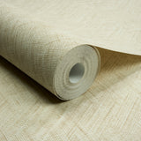 Galerie Textured Vibes Textile Plain Beige Wallpaper A78302