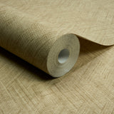 Galerie Textured Vibes Textile Plain Green Wallpaper A78306