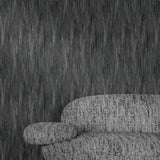 Galerie Textured Vibes Patinated Plain Black Wallpaper A7850