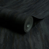 Galerie Textured Vibes Patinated Plain Black Wallpaper A7850