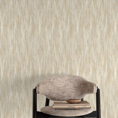 Galerie Textured Vibes Patinated Plain Beige Wallpaper A7850