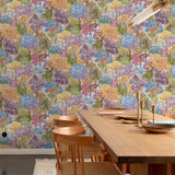 Galerie Inia Classical Floral All-over Multi-colored Wallpap