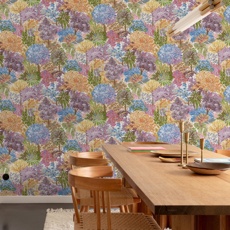 Galerie Inia Classical Floral All-over Multi-colored Wallpap