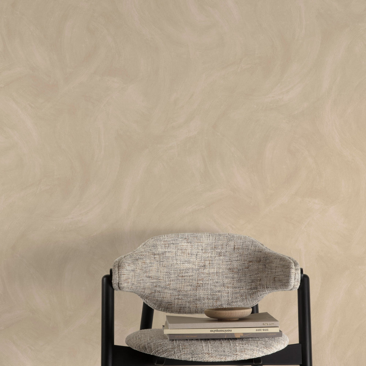 Galerie Textured Vibes Authentic Plaster Plain Beige Wallpap