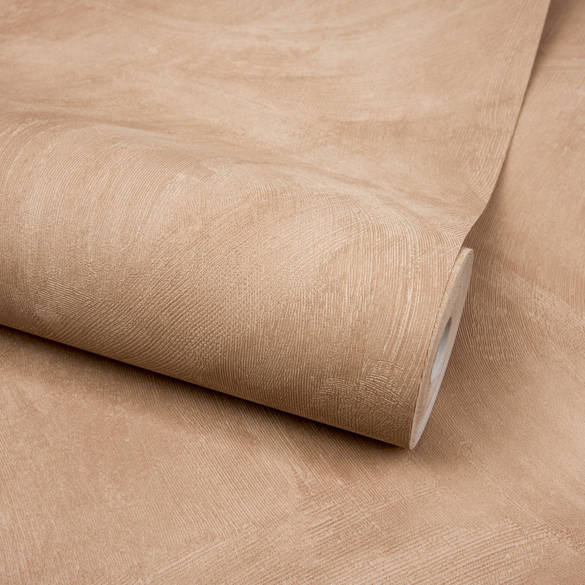 Galerie Textured Vibes Authentic Plaster Plain Brown Wallpap
