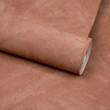 Galerie Textured Vibes Authentic Plaster Plain Brown Wallpap