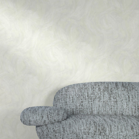 Galerie Textured Vibes Authentic Plaster Plain White Wallpap