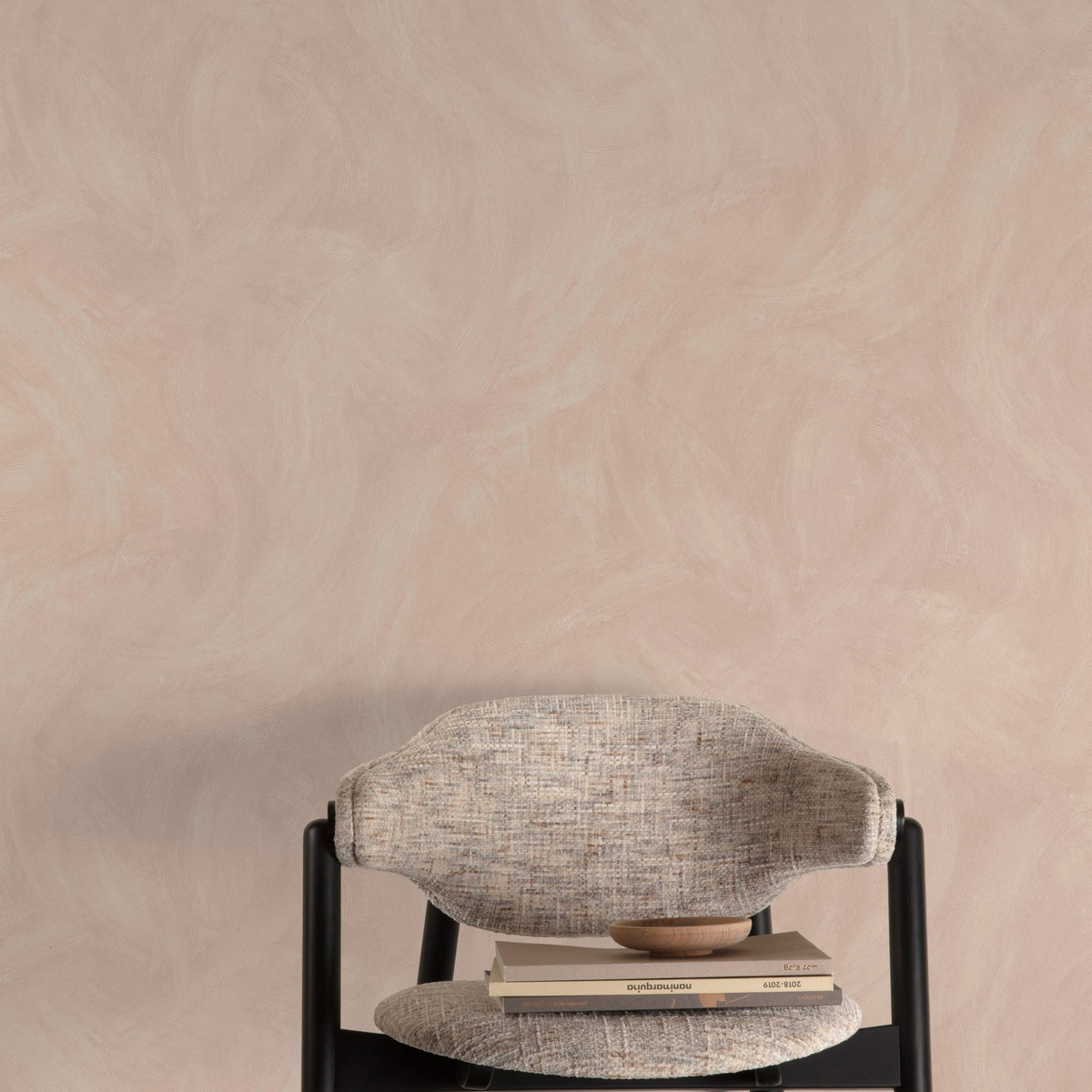 Galerie Textured Vibes Authentic Plaster Plain Pink Wallpape