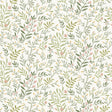 Galerie Inia Classical Floral All-over Green Wallpaper INA78