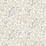 Galerie Inia Classical Floral All-over Green Wallpaper INA78