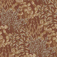 Galerie Inia Branched Leaves All-over Red Wallpaper INA78902