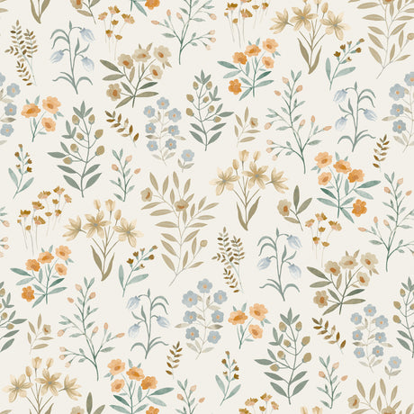 Galerie Inia Classical Floral All-over Multi-colored Wallpap