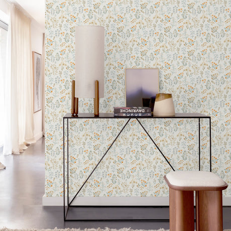 Galerie Inia Classical Floral All-over Multi-colored Wallpap