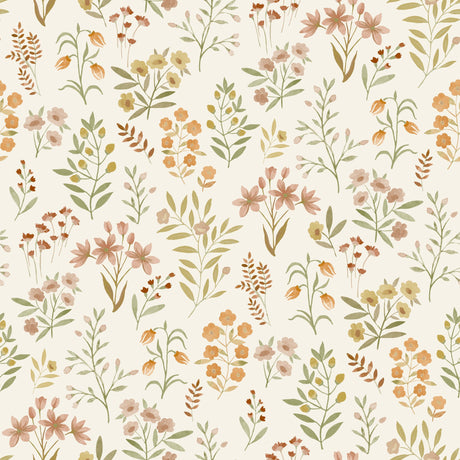 Galerie Inia Classical Floral All-over Multi-colored Wallpap