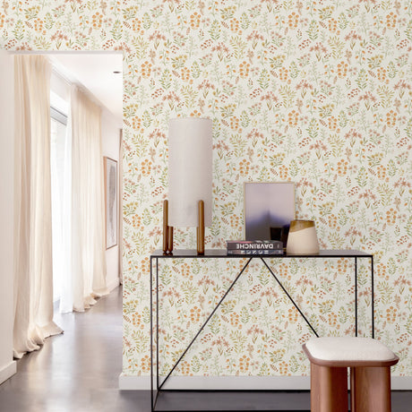 Galerie Inia Classical Floral All-over Multi-colored Wallpap