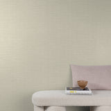 Galerie Structured Walls Textile Plain Cream Wallpaper A8030