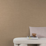 Galerie Structured Walls Textile Plain Orange Wallpaper A803