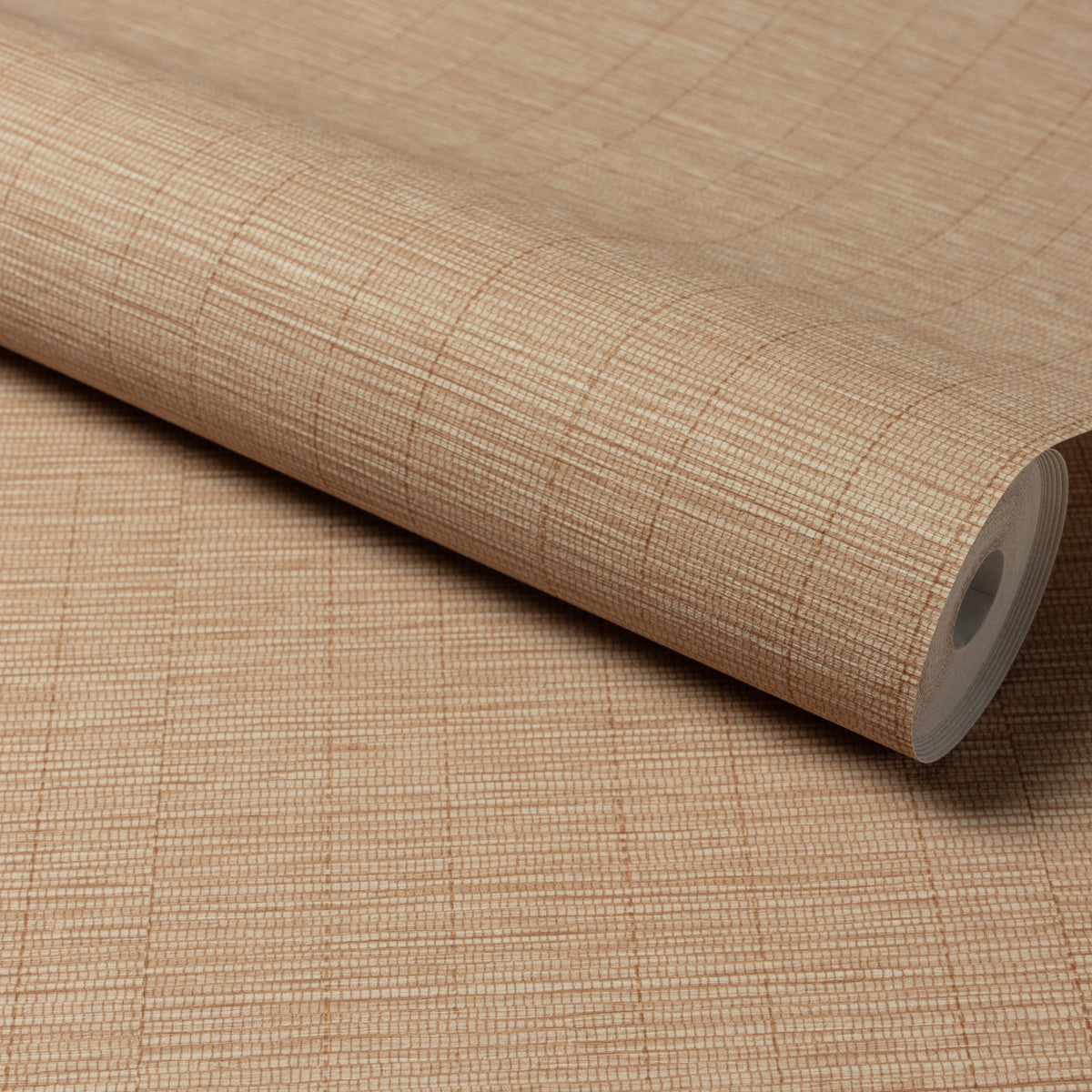 Galerie Structured Walls Textile Plain Orange Wallpaper A803