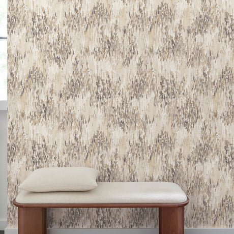 Galerie Inia Ethnic All-over Beige Wallpaper INA82801