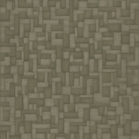 Galerie Structured Walls Geometric All-over Green Wallpaper 