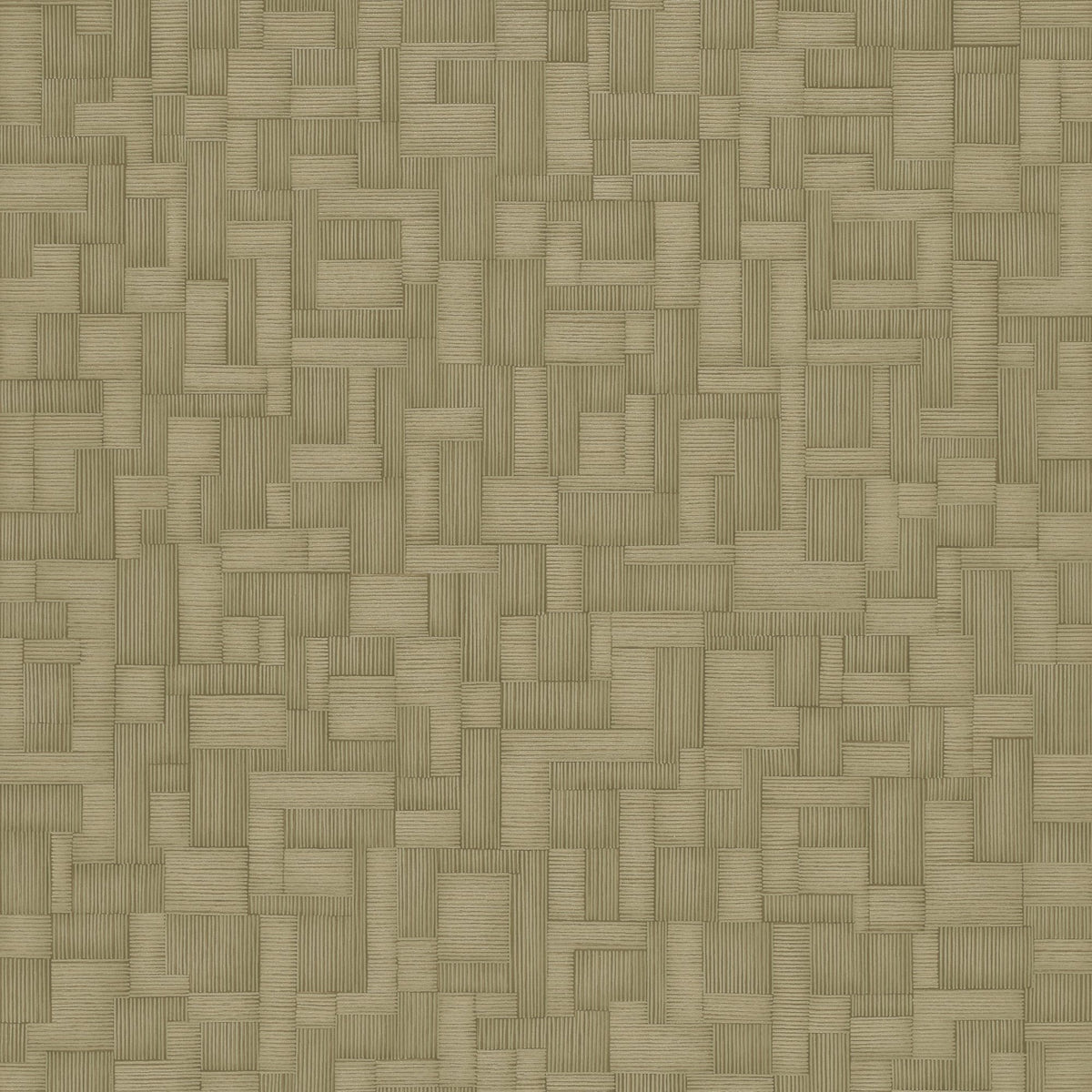 Galerie Structured Walls Geometric All-over Green Wallpaper 