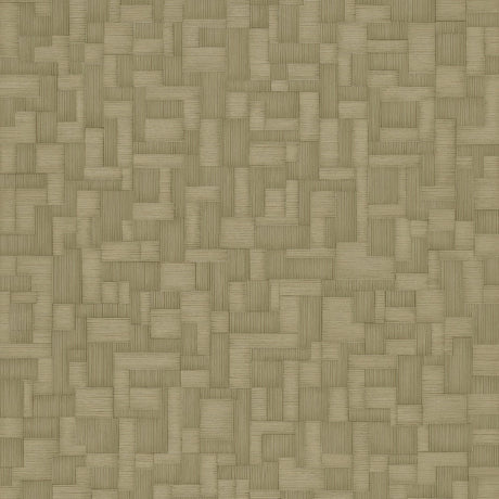 Galerie Structured Walls Geometric All-over Green Wallpaper 