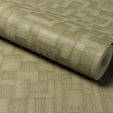 Galerie Structured Walls Geometric All-over Green Wallpaper 
