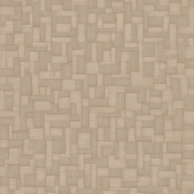 Galerie Structured Walls Geometric All-over Beige Wallpaper 