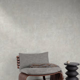 Galerie Structured Walls Authentic Plaster Plain Grey Wallpa