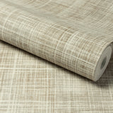 Galerie Structured Walls Textile Plain Beige Wallpaper A8550