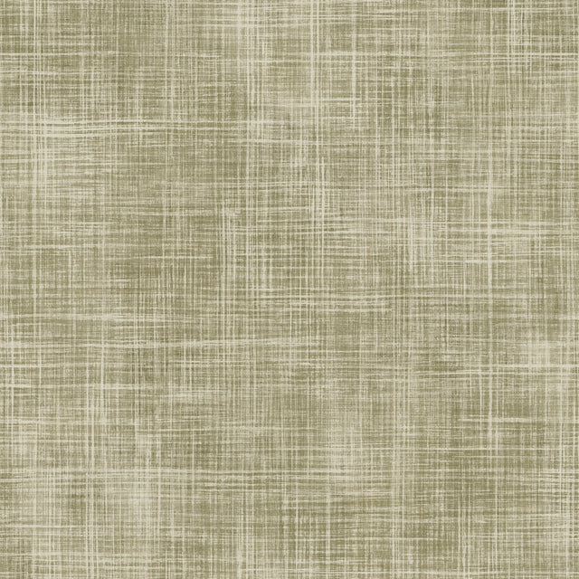 Galerie Structured Walls Textile Plain Green Wallpaper A8550