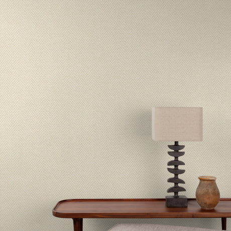 Galerie Structured Walls Faux Unis Natural Beige Wallpaper A