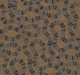 Antonina Vella AB3001 Ophidia Brown Wallpaper - Eade's Wallpaper