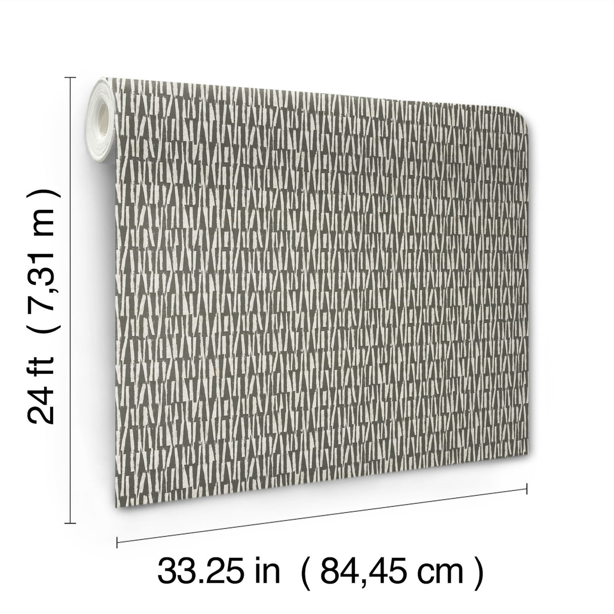 Antonina Vella AB3042 Thatched Black Wallpaper - Eade's Wallpaper