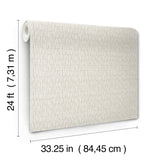 Antonina Vella AB3043 Thatched Grey Wallpaper - Eade's Wallpaper