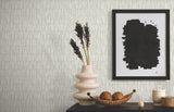Antonina Vella AB3043 Thatched Grey Wallpaper - Eade's Wallpaper