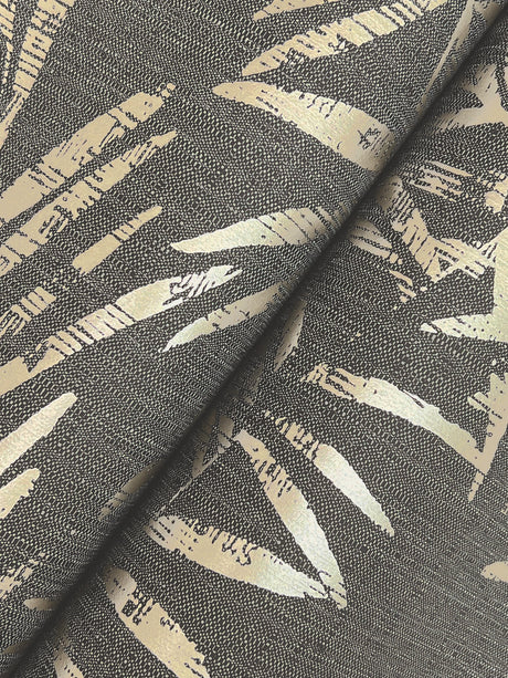Antonina Vella AB3061 Allerton Bamboo Black Wallpaper - Eade's Wallpaper