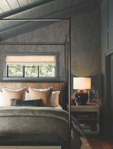 Antonina Vella AB3061 Allerton Bamboo Black Wallpaper - Eade's Wallpaper
