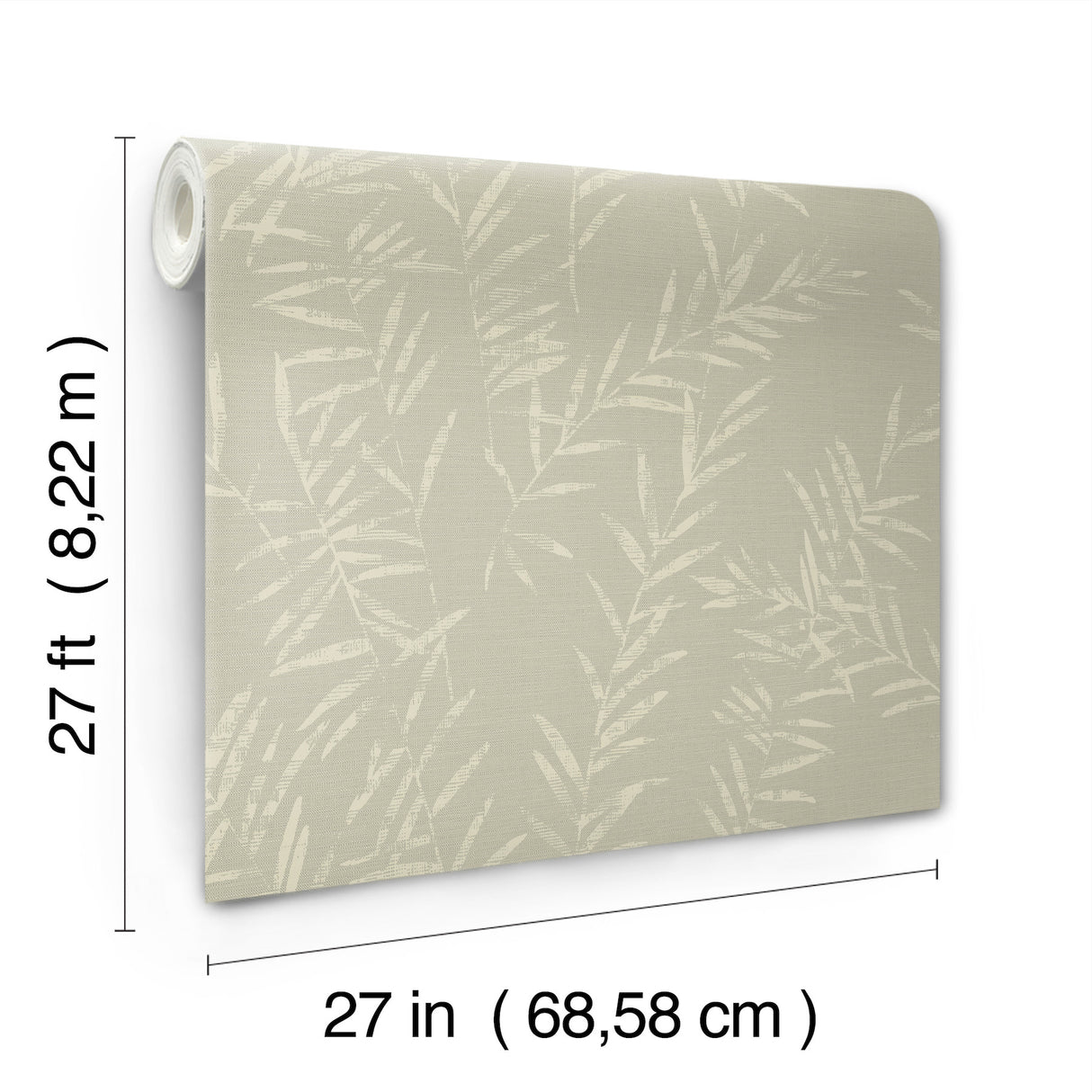 Antonina Vella AB3062 Allerton Bamboo Taupe Wallpaper - Eade's Wallpaper