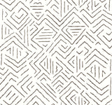 Antonina Vella AB3081 Sirih Black Wallpaper - Eade's Wallpaper