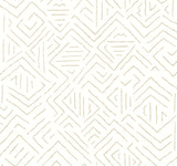 Antonina Vella AB3085 Sirih Beige Wallpaper - Eade's Wallpaper