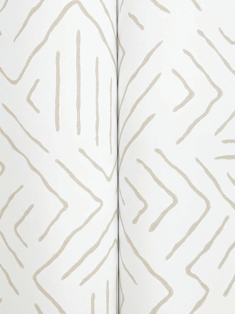 Antonina Vella AB3085 Sirih Beige Wallpaper - Eade's Wallpaper