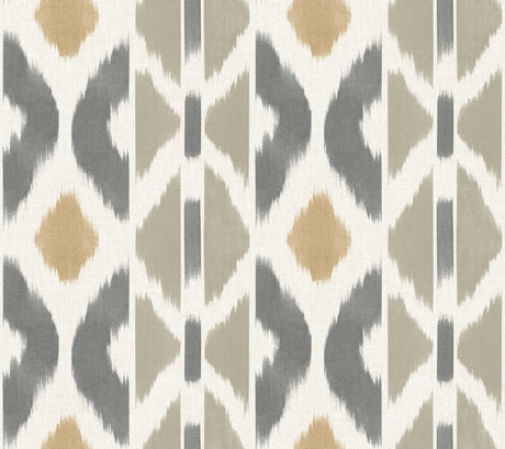 Antonina Vella AB3095 Patan Taupe Wallpaper - Eade's Wallpaper