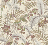 Antonina Vella AB3101 Heronwood Mulberry Wallpaper - Eade's Wallpaper