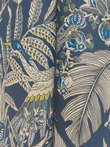 Antonina Vella AB3103 Heronwood Navy Wallpaper - Eade's Wallpaper