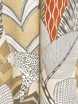 Antonina Vella AB3111 Namiri Ochre Wallpaper - Eade's Wallpaper