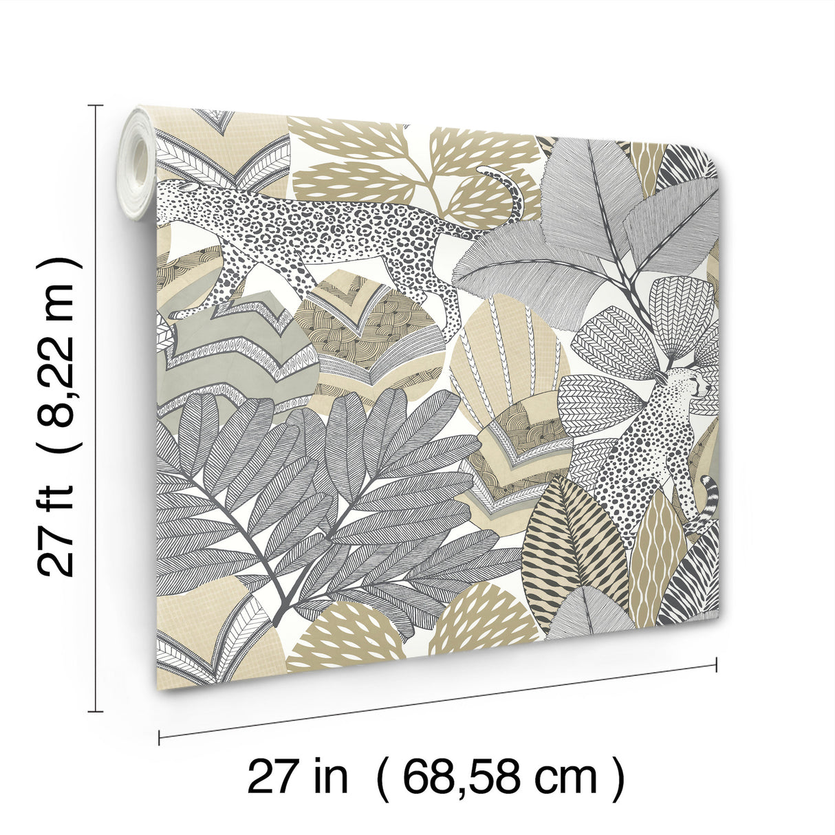 Antonina Vella AB3113 Namiri Neutral Wallpaper - Eade's Wallpaper